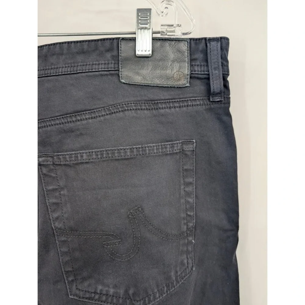 AG Adriano Goldschmied The Graduate Tailored Straight Pants Black Men's 40x32